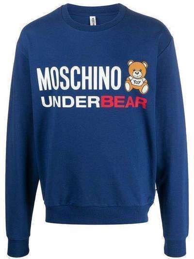 Moschino толстовка Underbear с логотипом A1708112