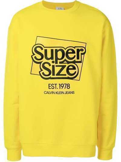 Calvin Klein Jeans Est. 1978 толстовка с надписью J90J900054