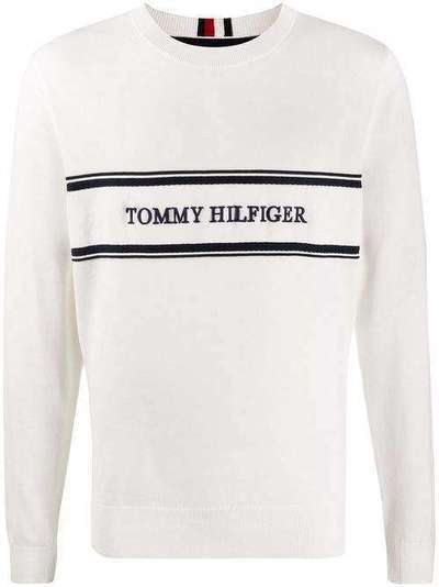 Tommy Hilfiger толстовка с вышитым логотипом MW0MW13385