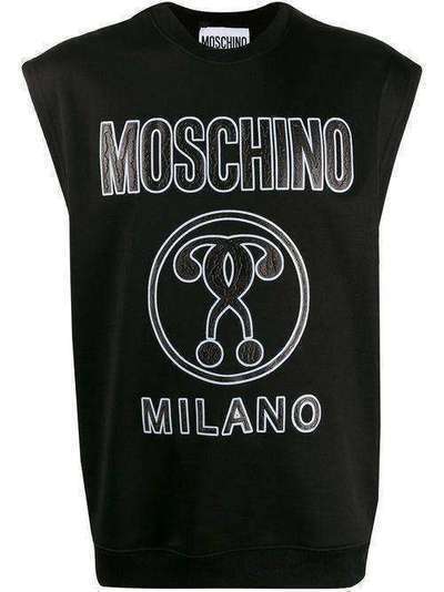 Moschino толстовка с логотипом A17132029
