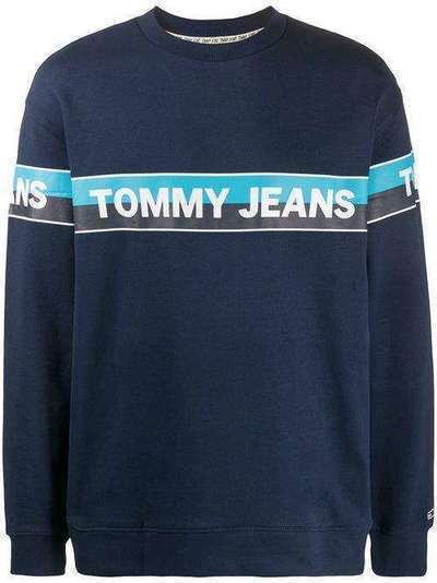 Tommy Hilfiger толстовка с круглым вырезом и логотипом DM0DM07894