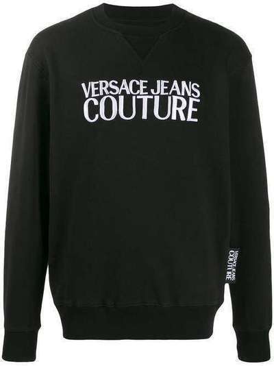 Versace Jeans Couture толстовка с вышитым логотипом B7GVA7TG30318