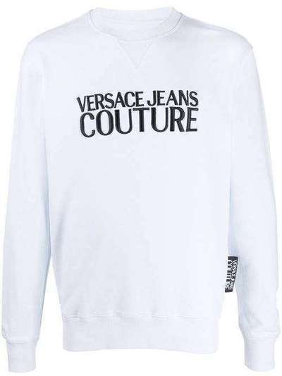 Versace Jeans Couture толстовка с контрастным логотипом B7GVA7TGVUP302003