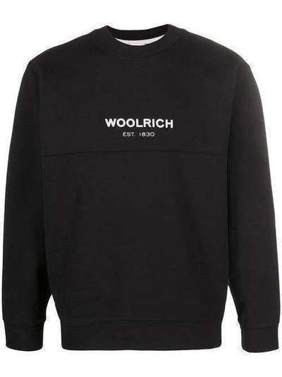 Woolrich толстовка с вышитым логотипом CFWOSW0042MRUT1465