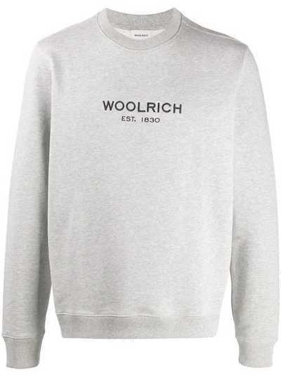 Woolrich толстовка с круглым вырезом и логотипом CFWOSW0048MRUT2127