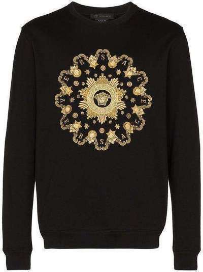 Versace свитер с логотипом Medusa A85332A231242