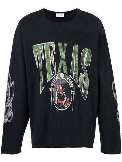 Rhude толстовка оверсайз Texas RHU07MS20031