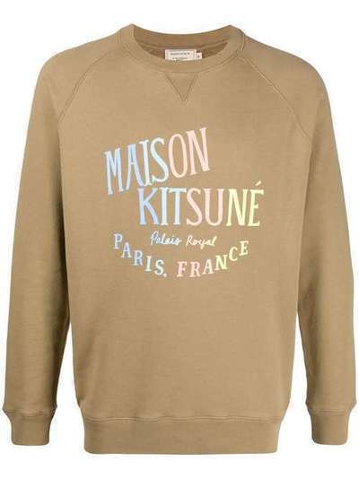 Maison Kitsuné толстовка с логотипом EM348KM002