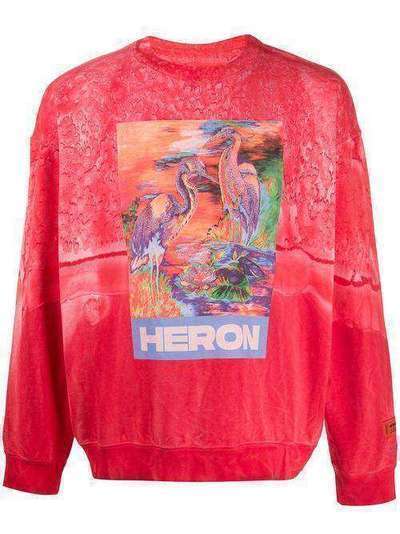 Heron Preston свитер с принтом HMBA007S208960212888