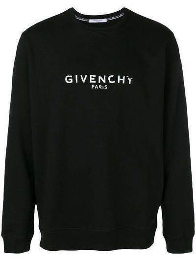 Givenchy толстовка с винтажным логотипом BM700U30AF