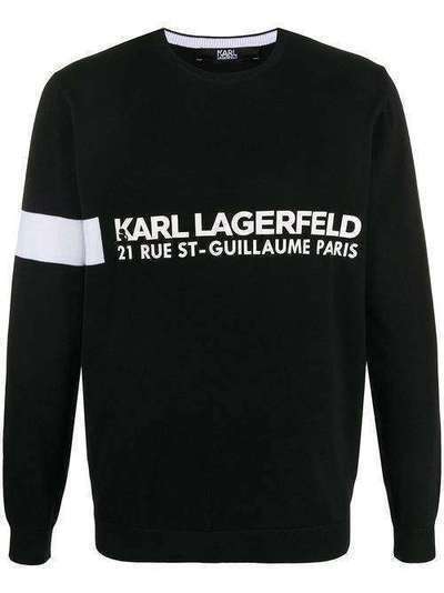 Karl Lagerfeld толстовка с логотипом 655010501398