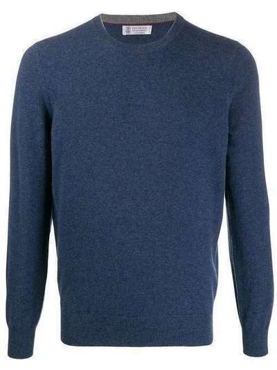 Brunello Cucinelli пуловер с круглым вырезом M2200100CH384