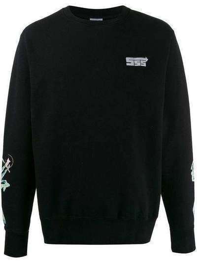 Sss World Corp толстовка с вышитым логотипом SWEATER1