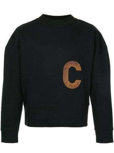 Cerruti 1881 свитер с принтом буквы C3868EI01038