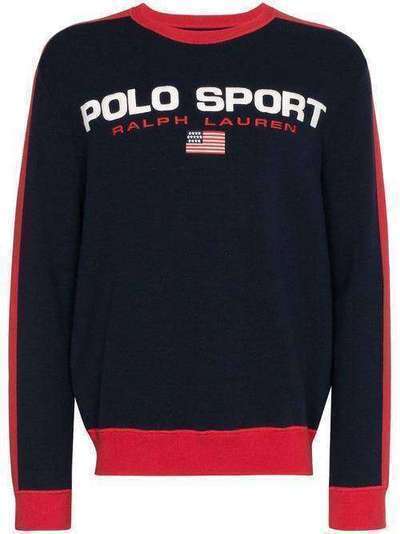 Polo Ralph Lauren толстовка с контрастными полосками и логотипом 710761914002
