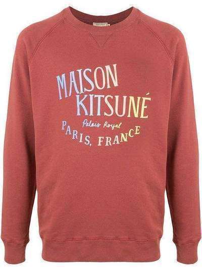 Maison Kitsuné толстовка с принтом Address EM00348KM0002