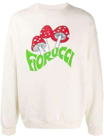 Fiorucci толстовка 70s Mushroom свободного кроя M03S70S1HBG