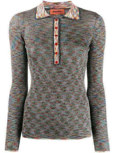 Missoni трикотажный топ с блестками MDN00327BK00J5