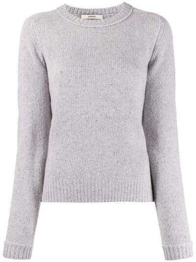 Odeeh пуловер в рубчик с длинными рукавами 811100183