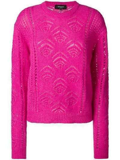 Rochas embroidered fitted sweater ROPN751167RNY2103