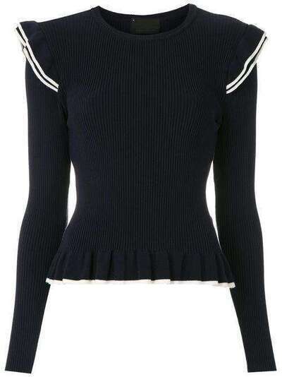 Andrea Bogosian long sleeved knit blouse 3682