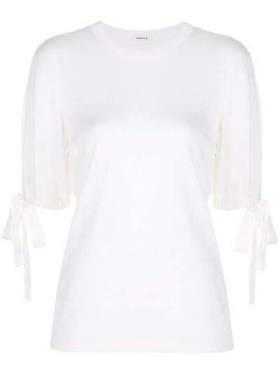 P.A.R.O.S.H. tie sleeve knitted top D510800LABEAUX