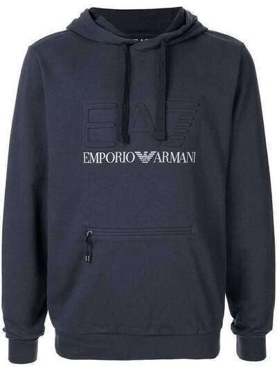 Ea7 Emporio Armani худи с логотипом 6GPM37PJ05Z