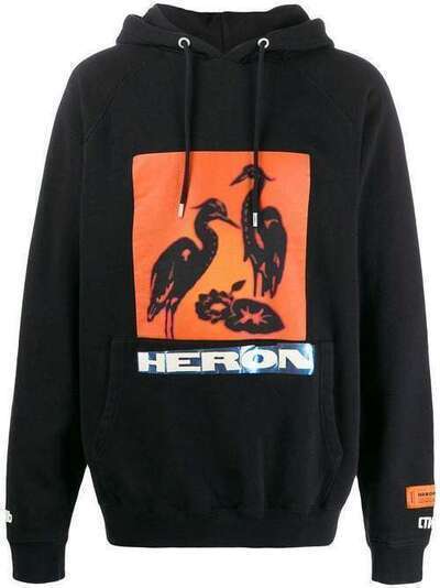 Heron Preston худи с логотипом HMBB001F198080030488