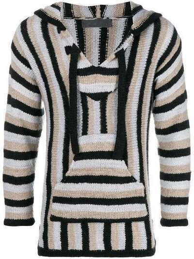The Elder Statesman striped knit jumper BP08