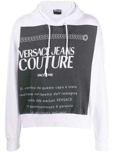 Versace Jeans Couture худи Etichetta с логотипом B7GVA71813956
