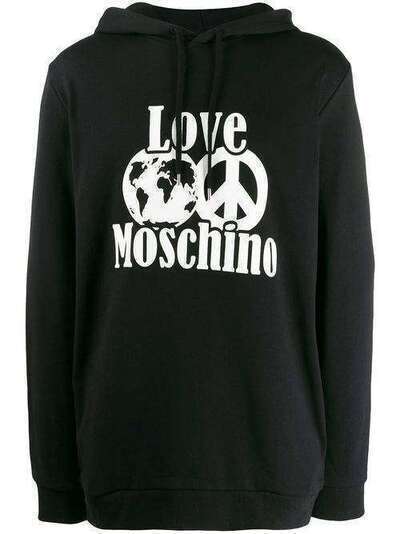 Love Moschino толстовка с принтом M649210M3875