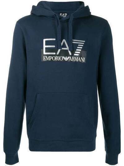 Ea7 Emporio Armani худи узкого кроя с логотипом 6GPM17PJ07Z1554
