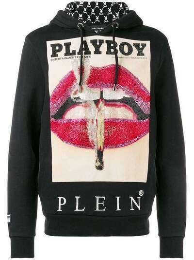 Philipp Plein толстовка Philipp Plein x Playboy с капюшоном A18CMJB0752PJO002N