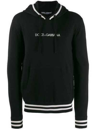 Dolce & Gabbana худи с логотипом и шнурком GX564ZJAVKM