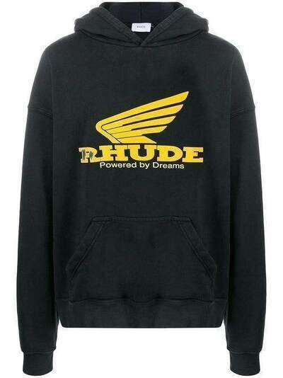 Rhude худи с длинными рукавами и логотипом Rhude 05AHO02801