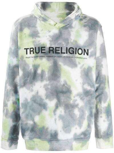 True Religion худи с принтом тай-дай M20SF33N7G