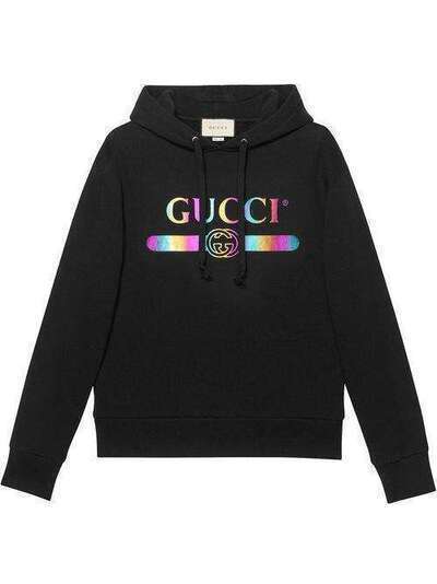 Gucci худи с логотипом 475374XJAPA