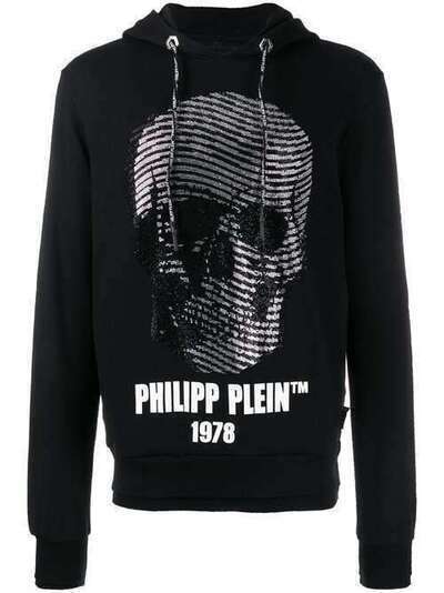 Philipp Plein худи с декором Skull A19CMJB1709PJO002N