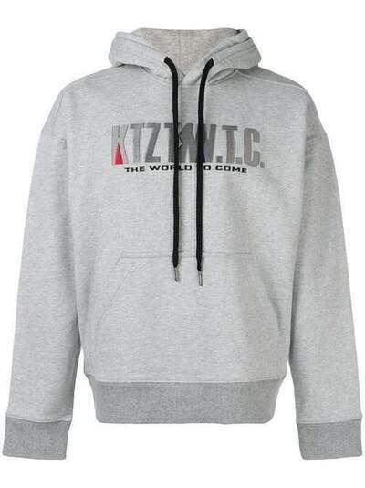 KTZ Mountain embroidered hoodie AW18HD03BGG