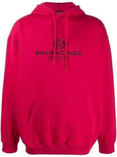 Balenciaga худи оверсайз с логотипом 570811TGV70