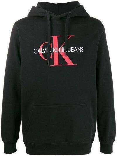 Calvin Klein Jeans толстовка с капюшоном и вышитым логотипом J30J314557