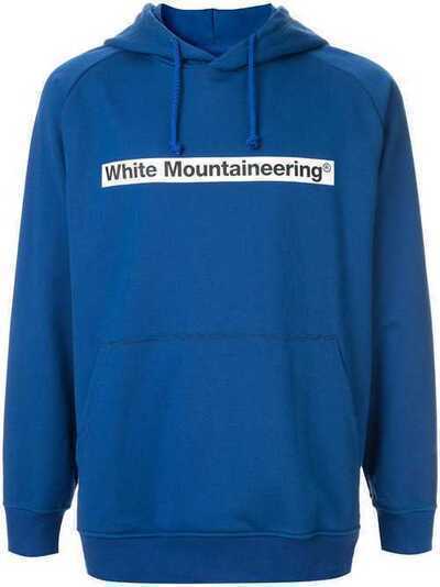 White Mountaineering худи на шнурке с логотипом WM1971521