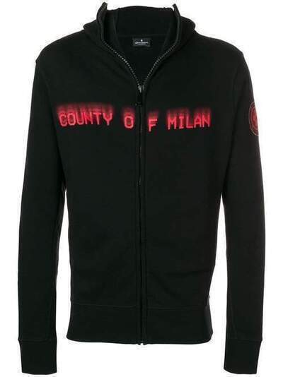 MARCELO BURLON COUNTY OF MILAN куртка с капюшоном CMBE004F18506073