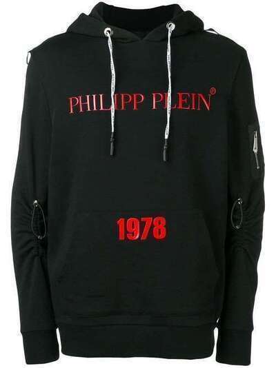 Philipp Plein толстовка 'PP1978' с капюшоном и логотипом S19CMJB0909PJO002N