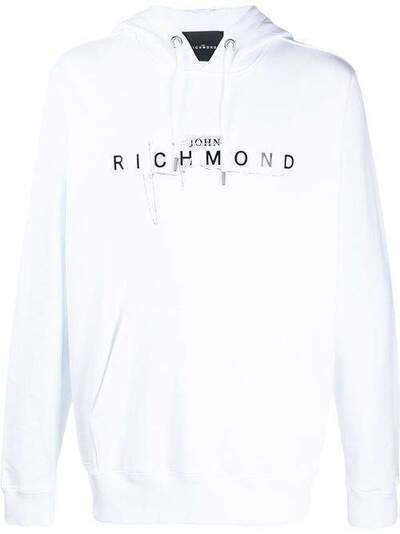 John Richmond худи с длинными рукавами и логотипом RMP20083FEW3918