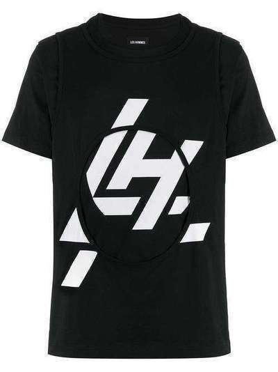 Les Hommes футболка с логотипом LIT230700P
