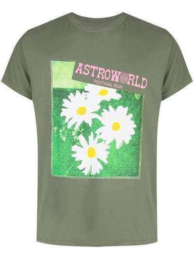 Travis Scott Astroworld футболка с графичным принтом 936653443