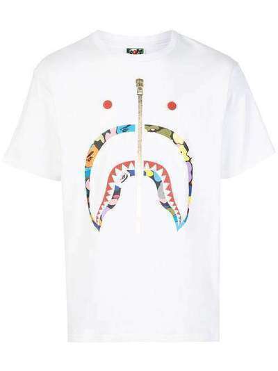 BAPE Multi Camo Shark T-shirt M11008XDWHX