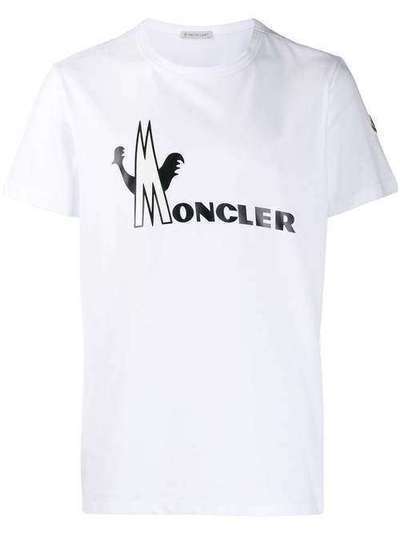 Moncler футболка с логотипом 80486508390T
