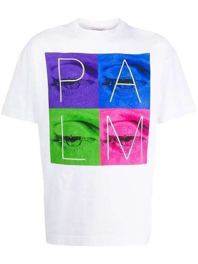 Palm Angels футболка с графичным принтом PMAA001F194130380188